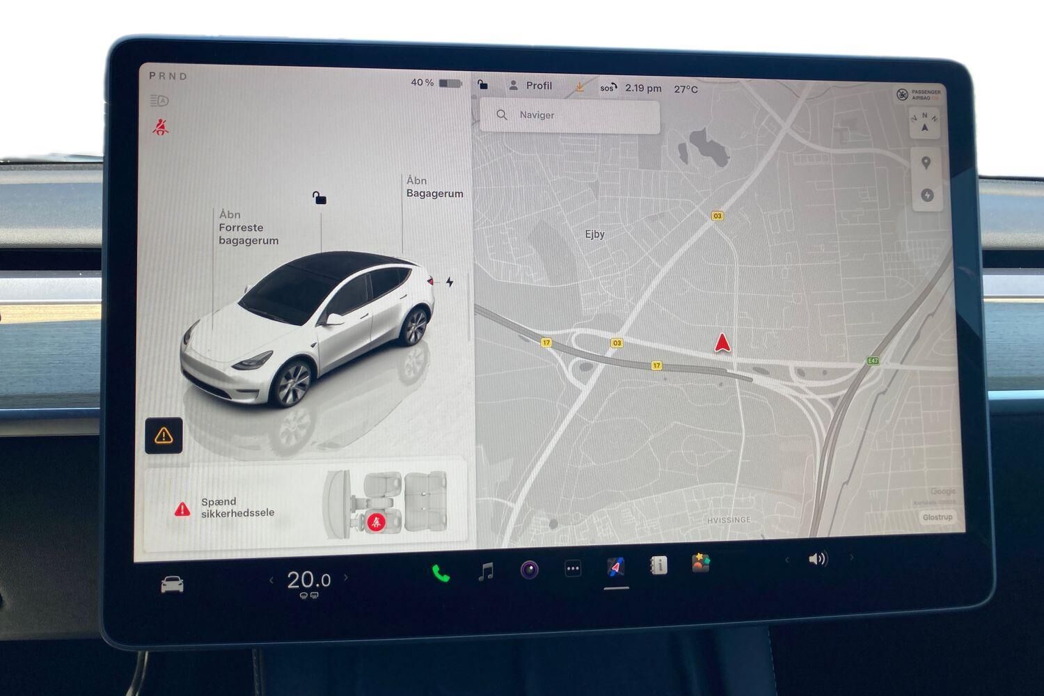 Billede af Tesla Model Y EL RWD 299HK 5d Aut.