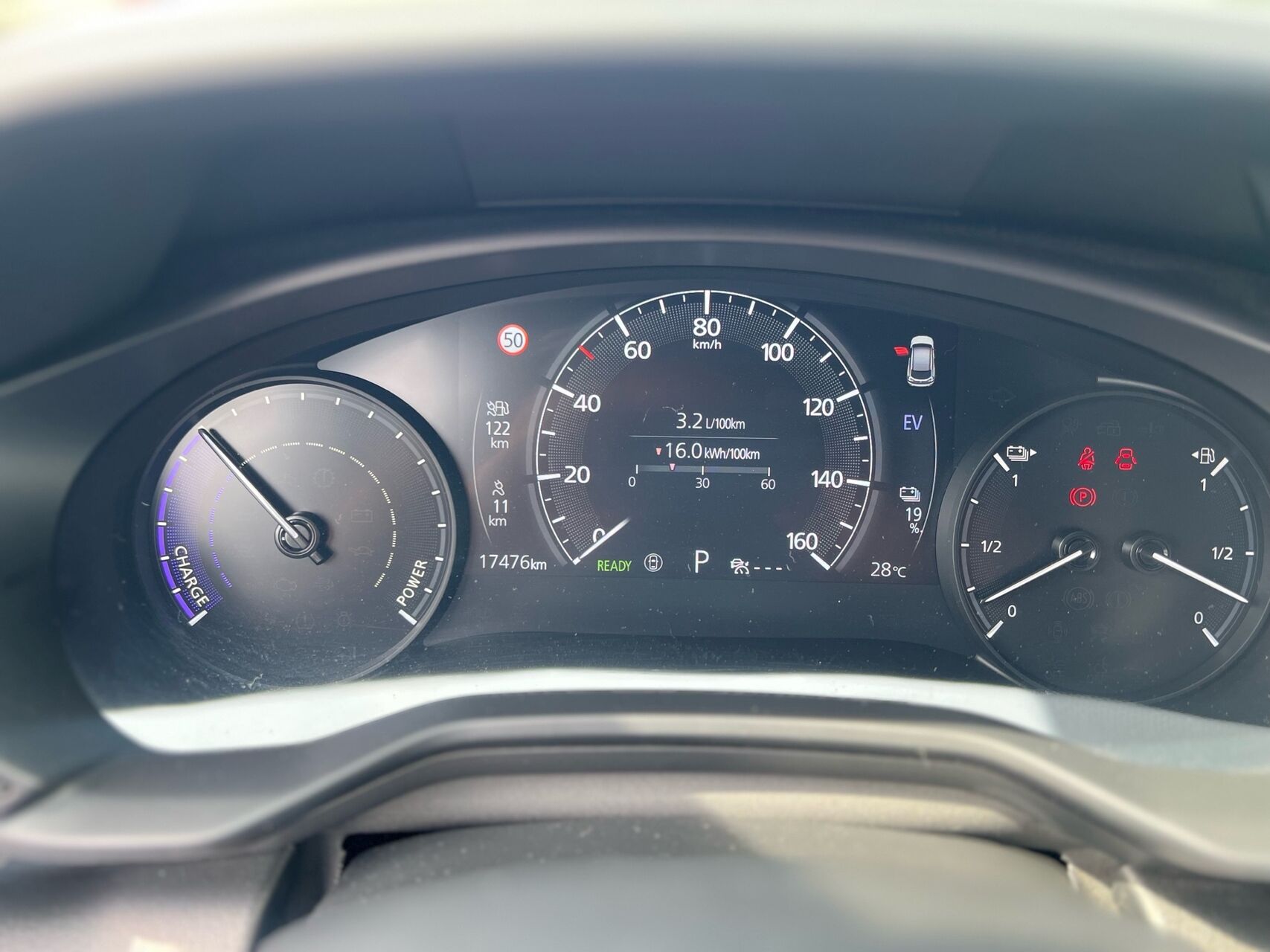 Billede af Mazda MX-30 0,8 e-Skyactiv R-EV  Plugin-hybrid Exclusive-Line 170HK 5d Trinl. Gear