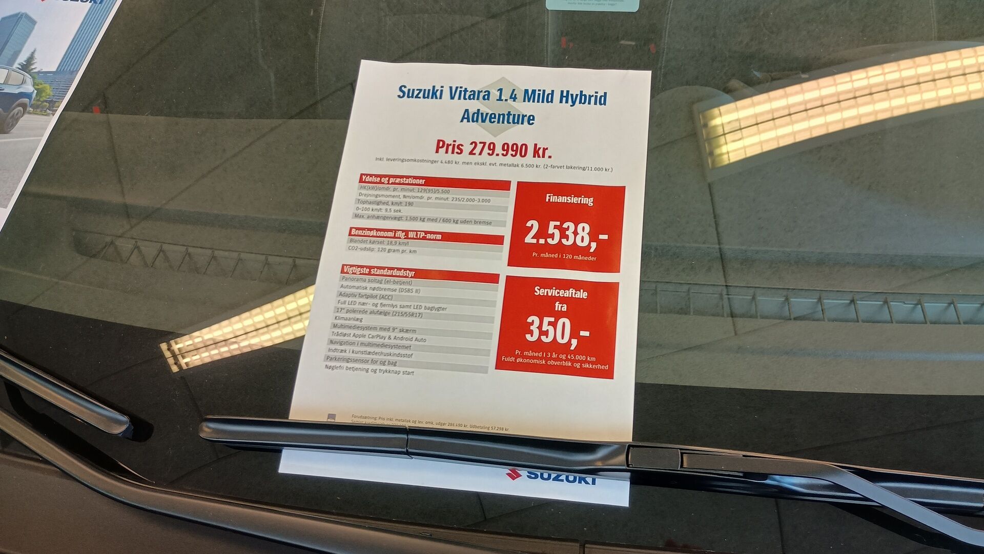 Billede af Suzuki Vitara 1,4 Adventure 129HK 5d 6g