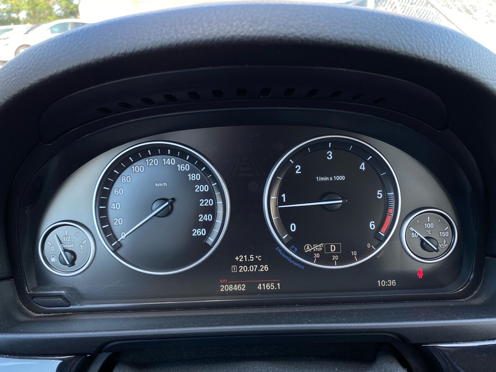 Billede af BMW 520d Touring 2,0 D Steptronic 190HK Stc 8g Aut.