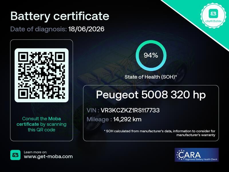 Billede af Peugeot e-5008 EL GT Pack 210HK 5d Aut.