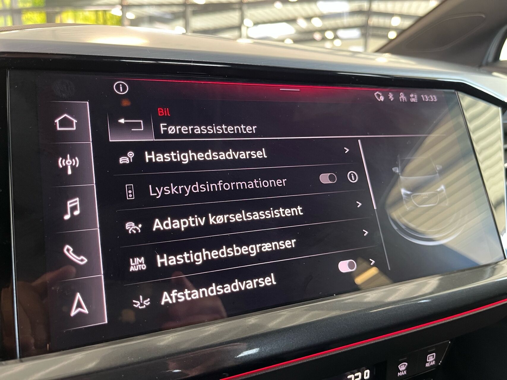 Billede af Audi Q4 Sportback 40 E-tron S Line 204HK 5d Aut.