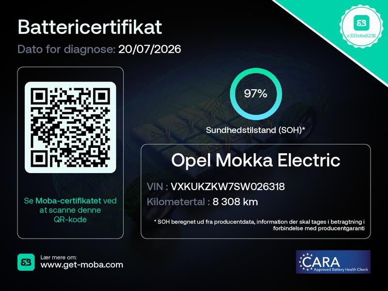 Billede af Opel Mokka-e EL GS-Line 156HK 5d Aut.