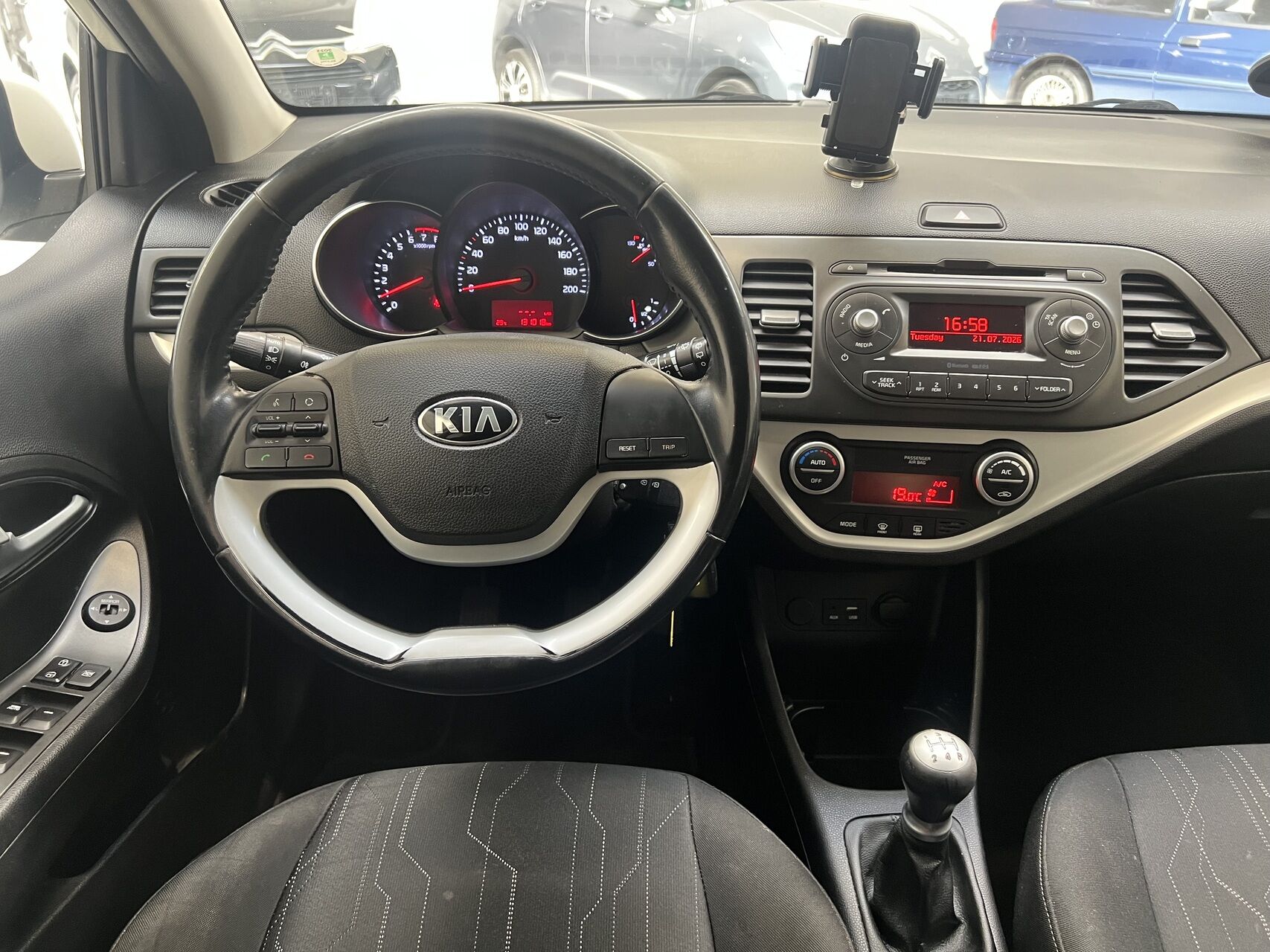 Billede af Kia Picanto 1,0 MPI Attraction 66HK 5d