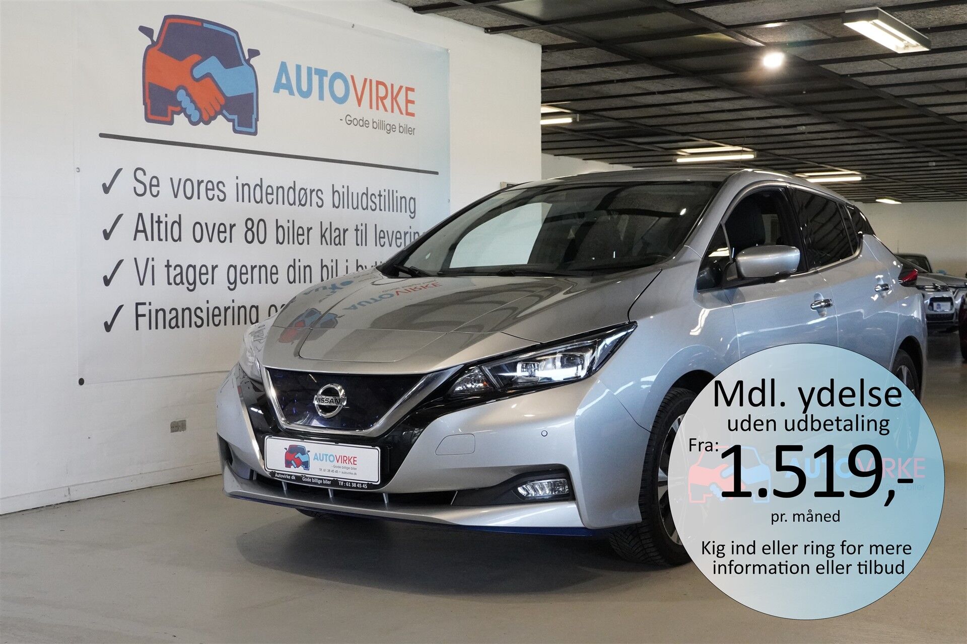 Billede af Nissan Leaf EL Tekna 62 kWh 214HK 5d Aut.