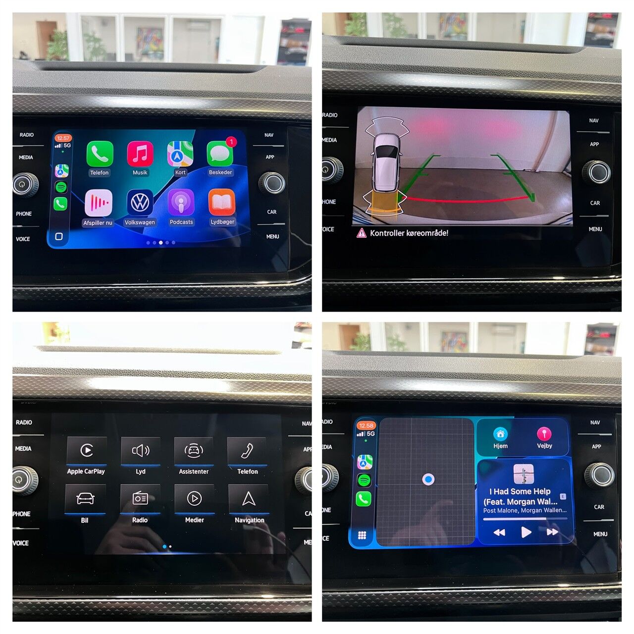 Billede af VW T-Cross 1,0 TSI Life Team DSG 110HK 5d 7g Aut.