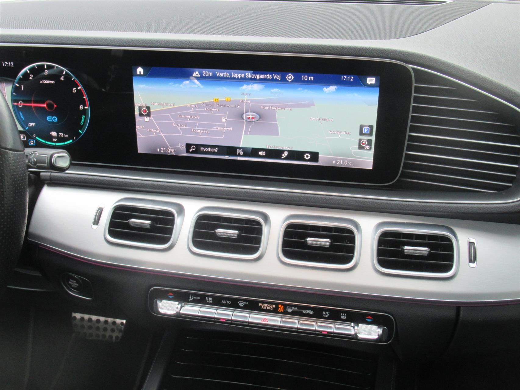 Billede af Mercedes-Benz GLE350 de 2,0 Plugin-hybrid AMG Premium Plus 4Matic 9G-Tronic 320HK 5d 9g Aut.