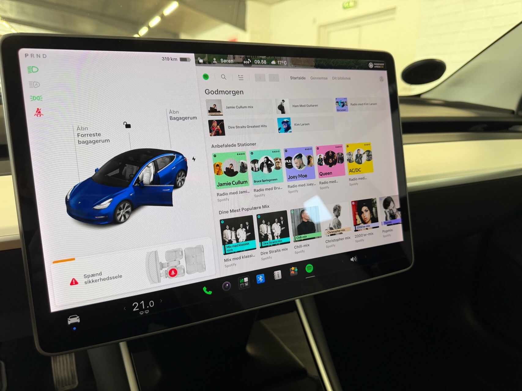Billede af Tesla Model 3 EL Long Range AWD 490HK Aut.