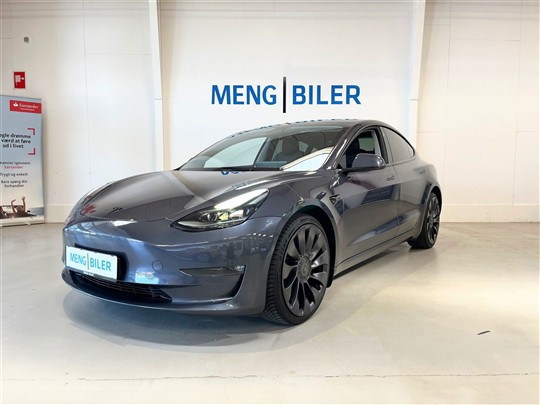 Tesla Model 3 EL Performance AWD 534HK Aut.
