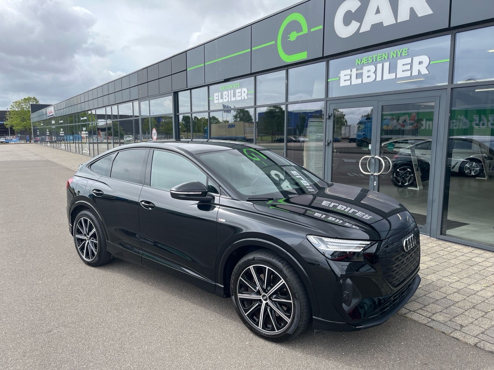 Billede af Audi Q4 Sportback 40 E-tron S Line 204HK 5d Aut.