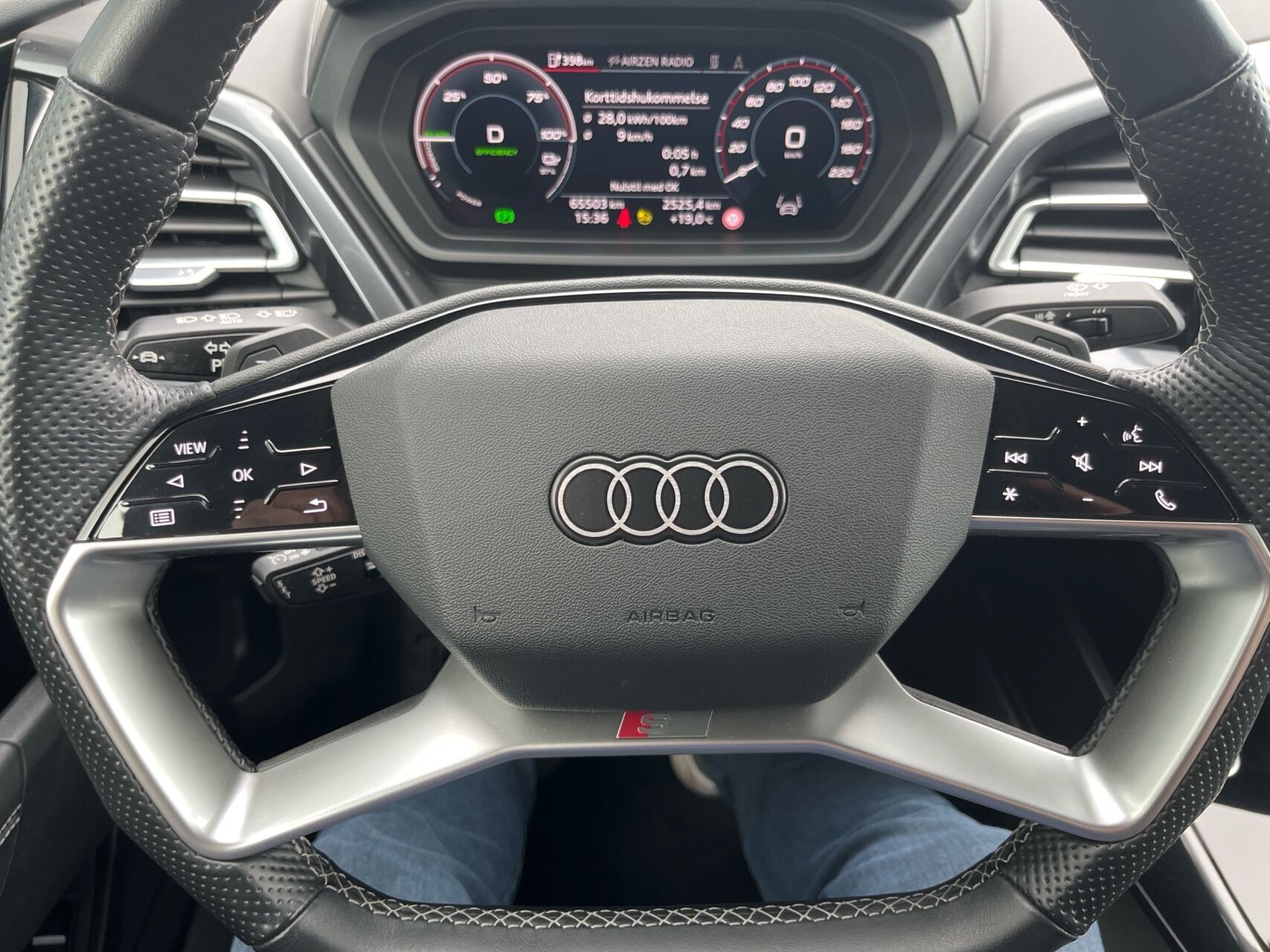 Billede af Audi Q4 Sportback 40 E-tron S Line 204HK 5d Aut.