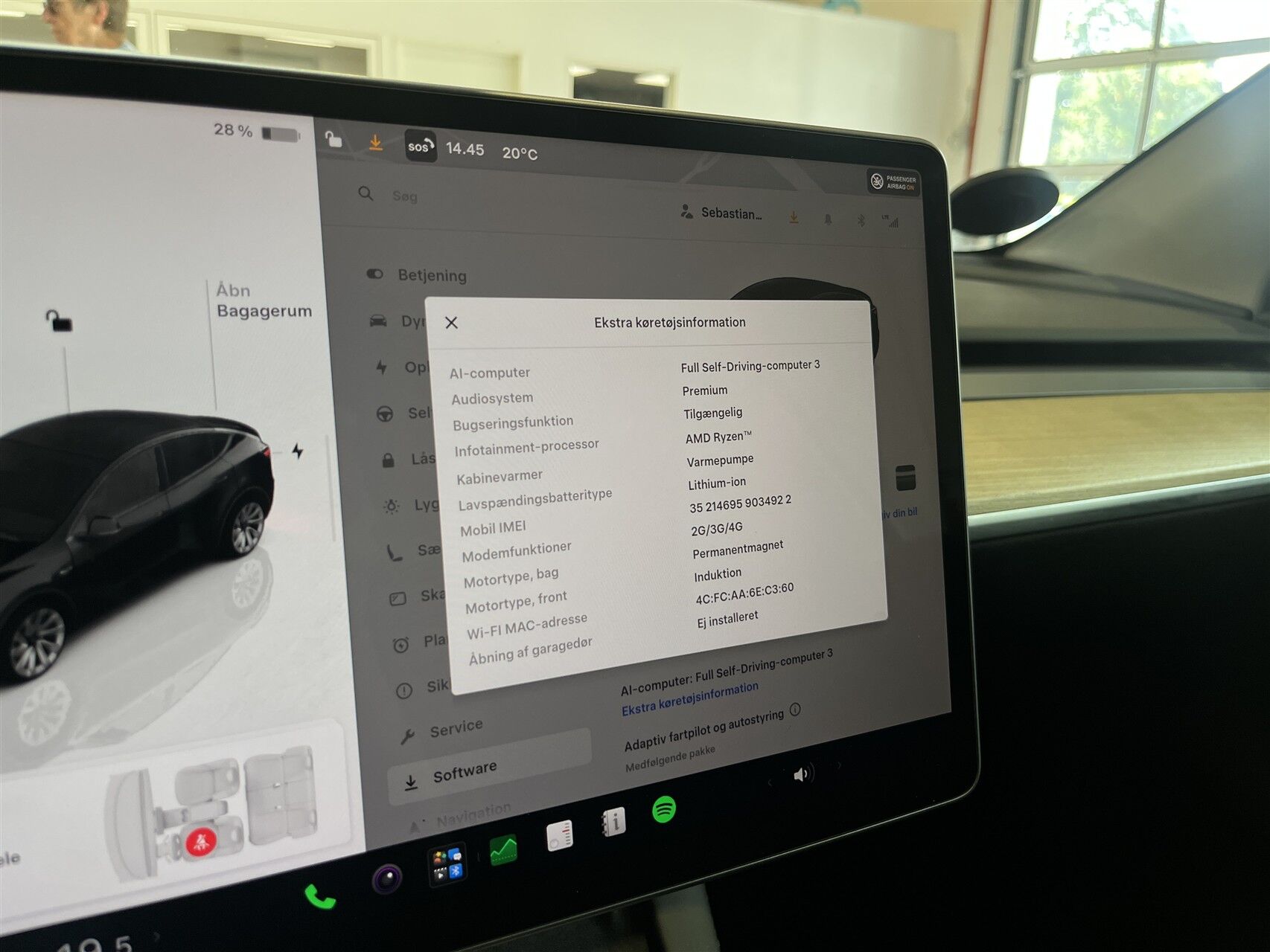 Billede af Tesla Model Y EL Long Range AWD 514HK 5d Aut.