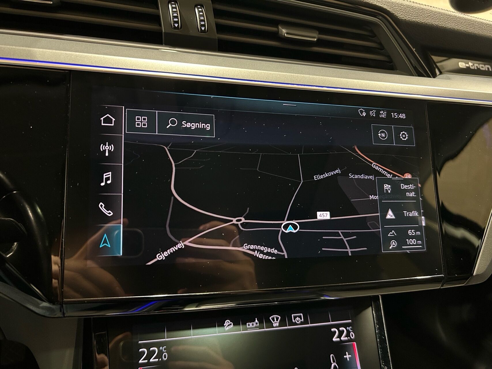 Billede af Audi E-tron 55 Advanced Quattro 408HK 5d Aut.