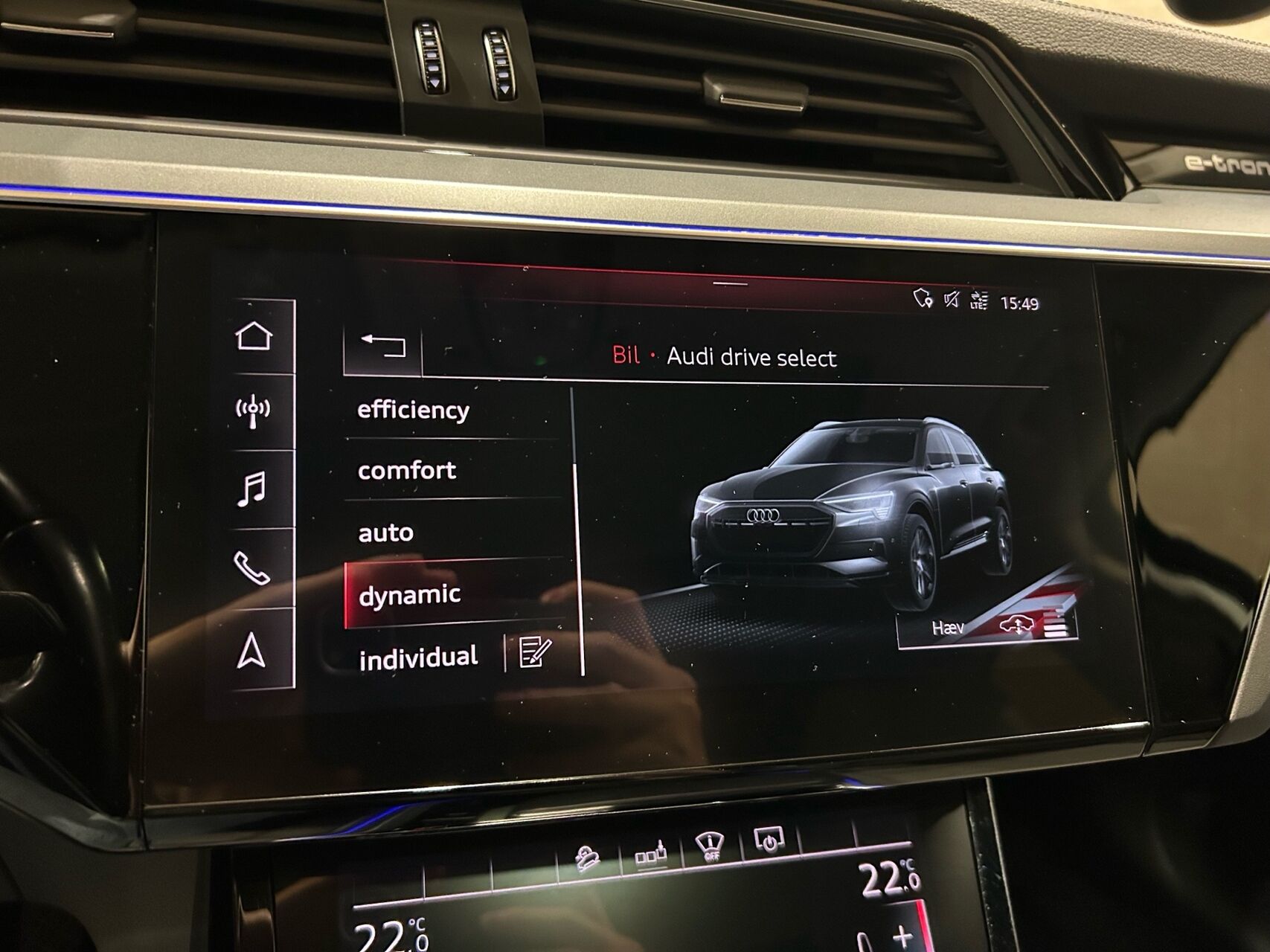 Billede af Audi E-tron 55 Advanced Quattro 408HK 5d Aut.