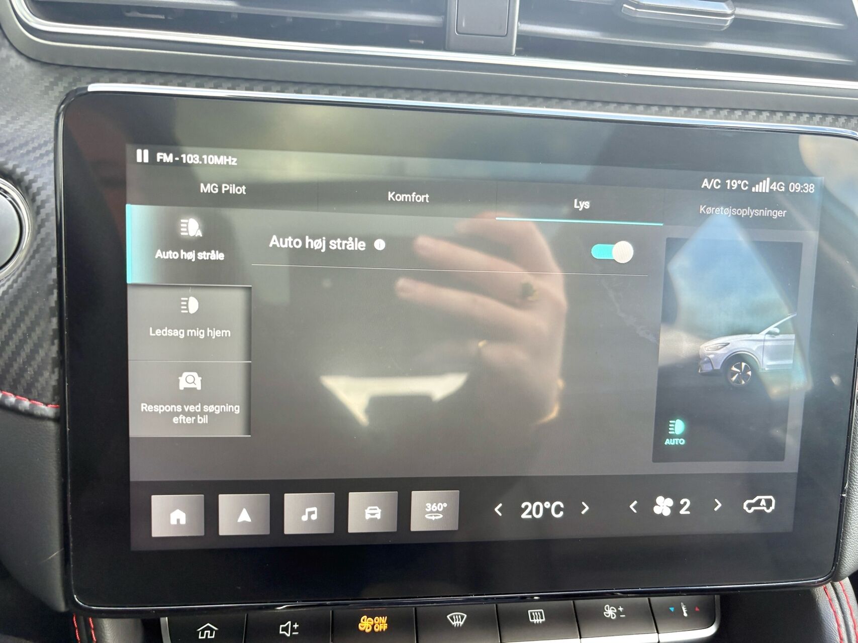 Billede af MG ZS EV EL Luxury 156HK 5d Aut.
