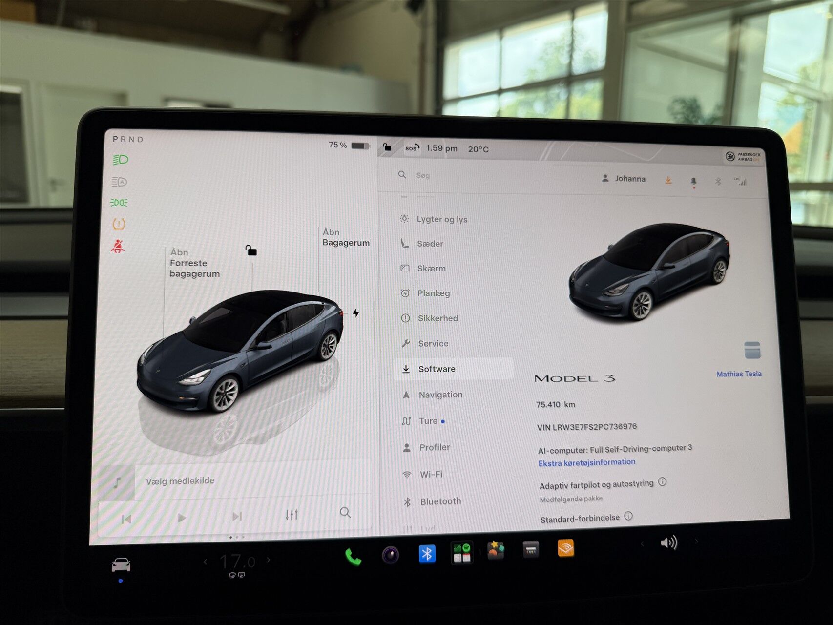 Billede af Tesla Model 3 EL Standard Range 283HK Aut.