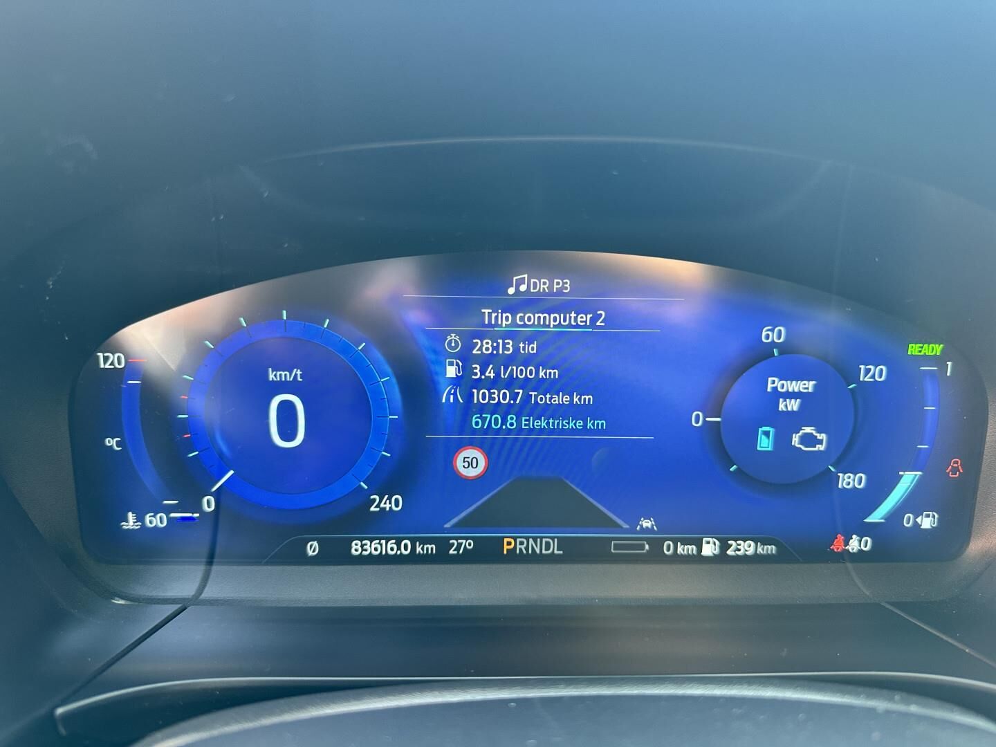 Billede af Ford Kuga 2,5 Plugin-hybrid ST-Line X CVT 225HK 5d Trinl. Gear
