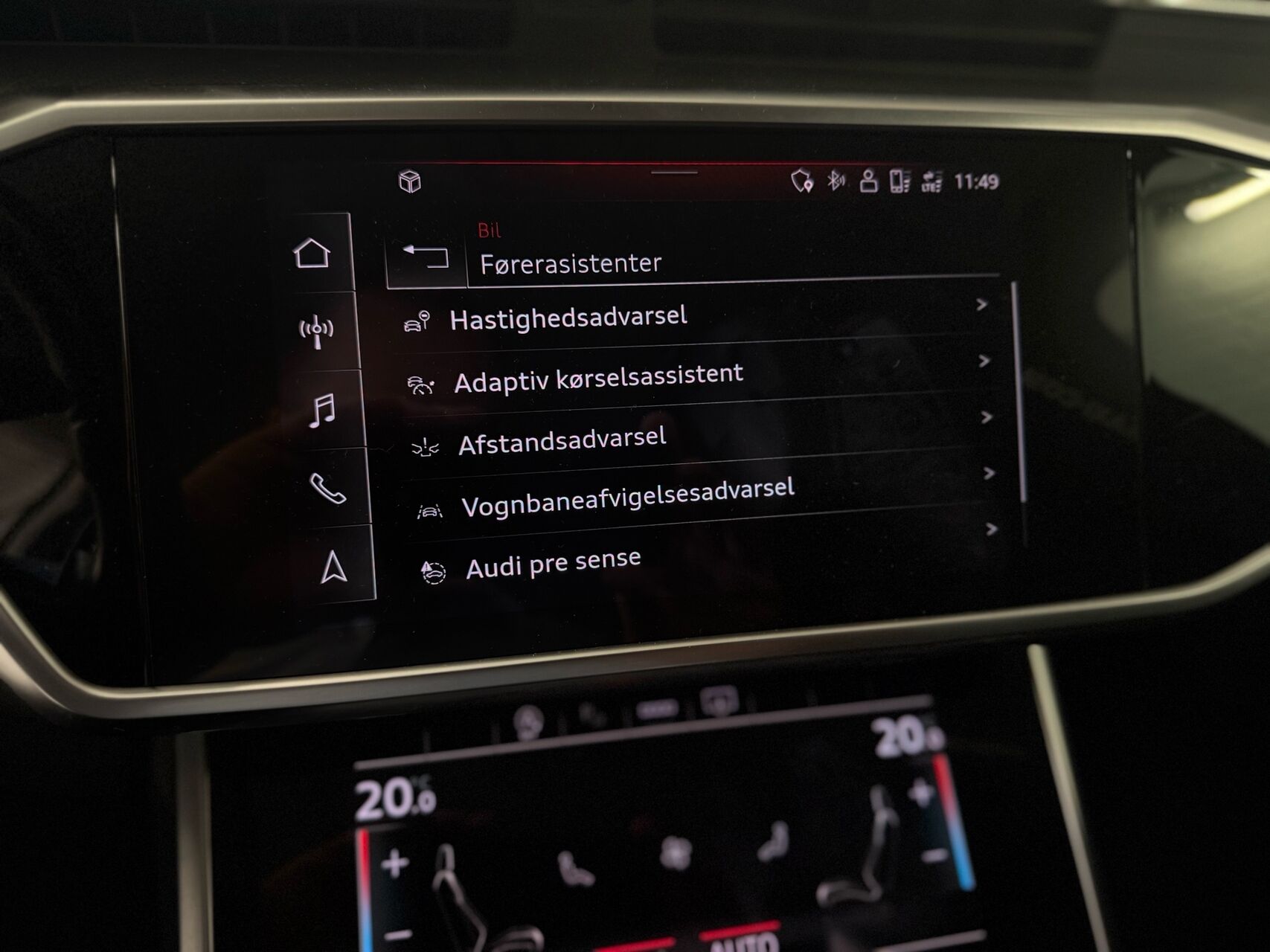 Billede af Audi A6 Avant 2,0 40 TDI  Mild hybrid Sport Prestige S Tronic 204HK Stc 7g Aut.
