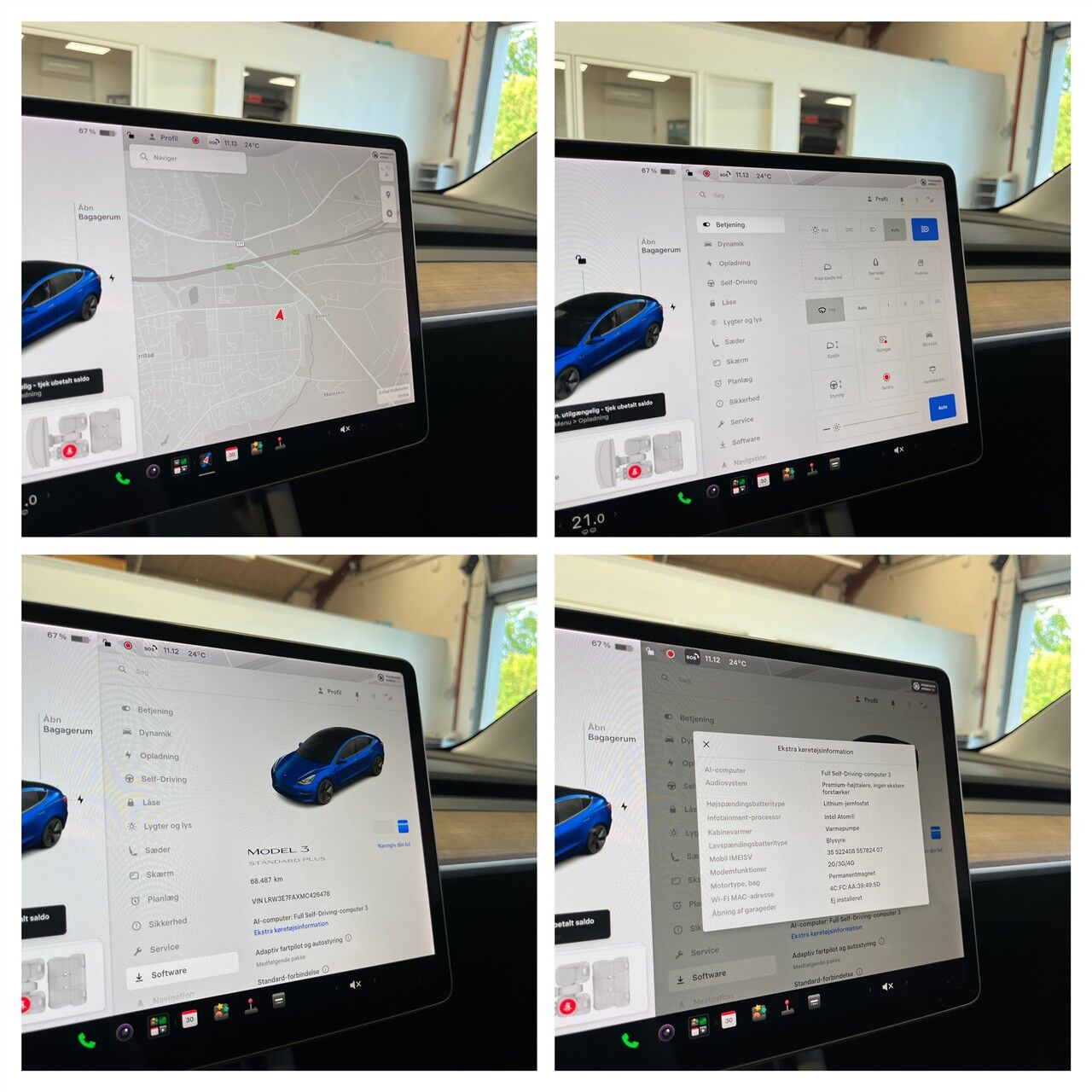 Billede af Tesla Model 3 EL Standard Range Plus 325HK Aut.