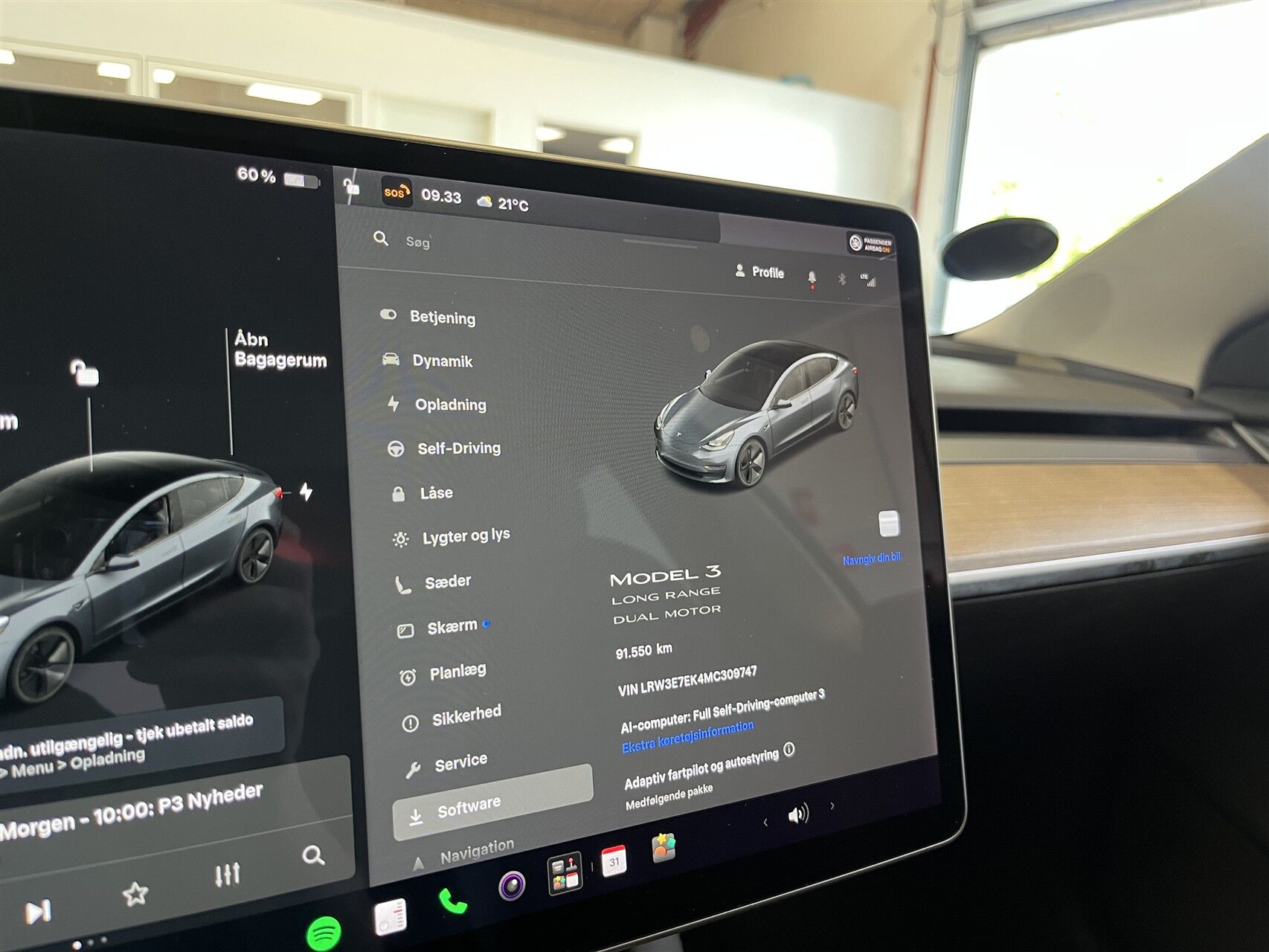 Billede af Tesla Model 3 EL Long Range AWD 498HK Aut.