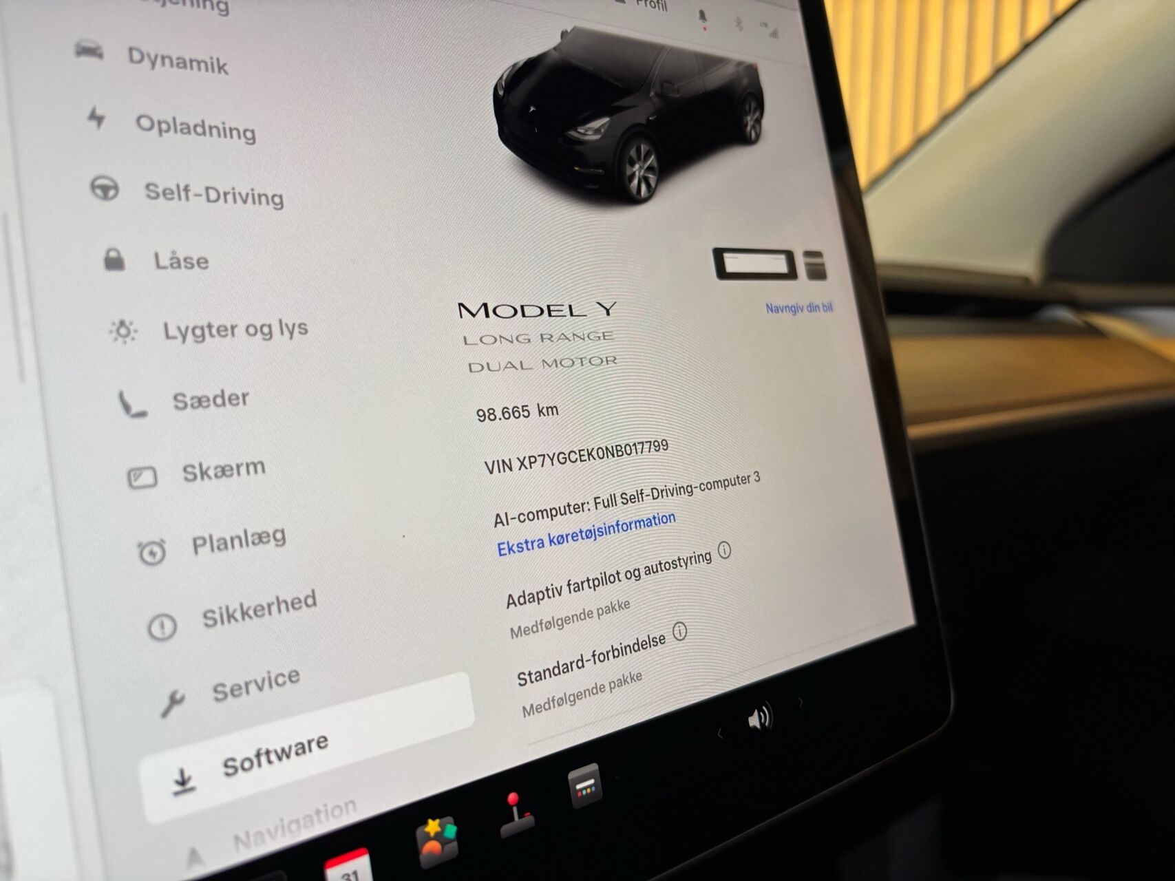 Billede af Tesla Model Y EL Long Range AWD 514HK 5d Aut.