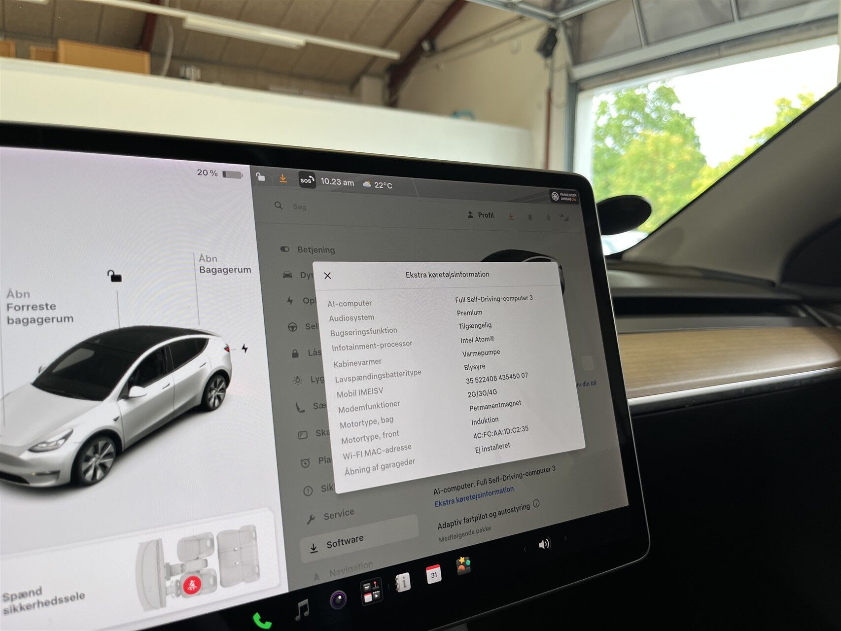 Billede af Tesla Model Y EL Long Range AWD 514HK 5d Aut.