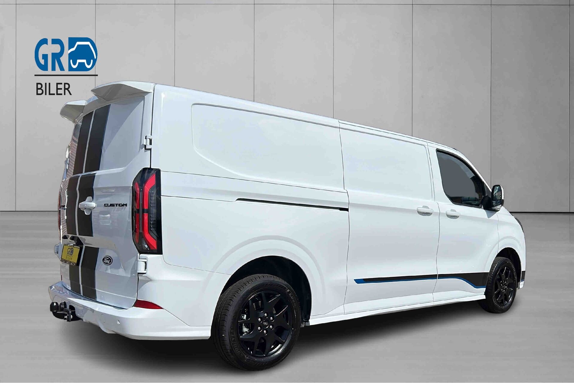 Billede af Ford E-Transit Custom 340 L2H1 EL Sport 218HK Van Aut.