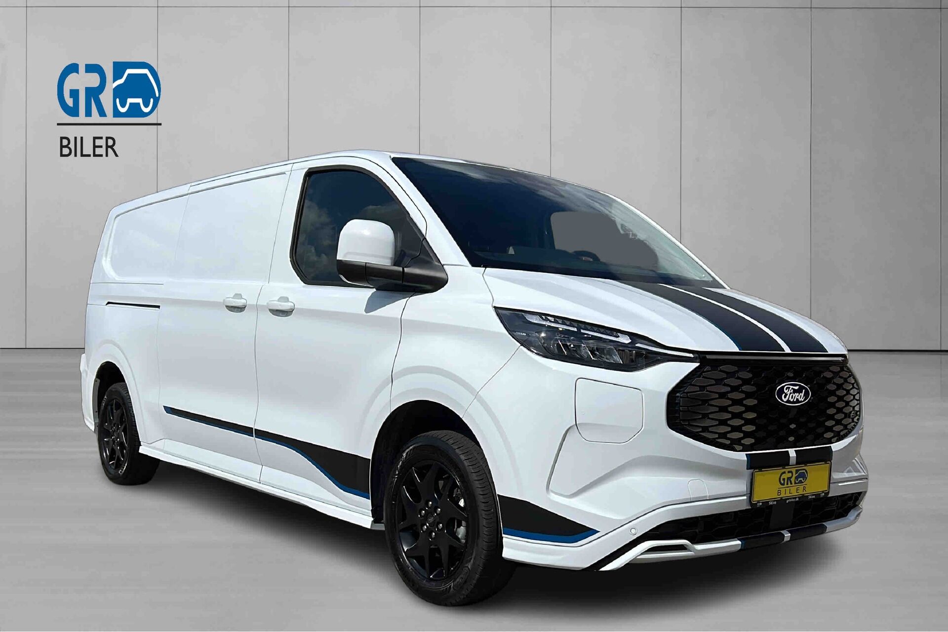 Billede af Ford E-Transit Custom 340 L2H1 EL Sport 218HK Van Aut.