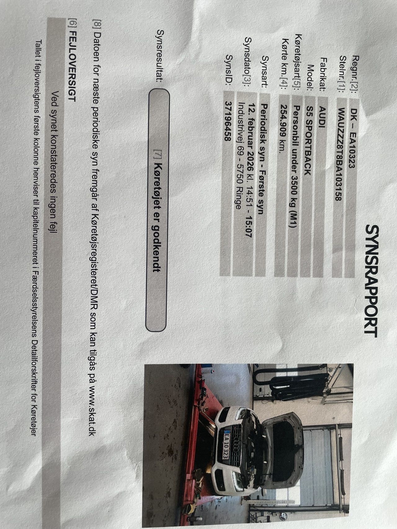 Billede af Audi S5 Sportback 3,0 TFSI Quattro S Tron 333HK 5d 6g Aut.