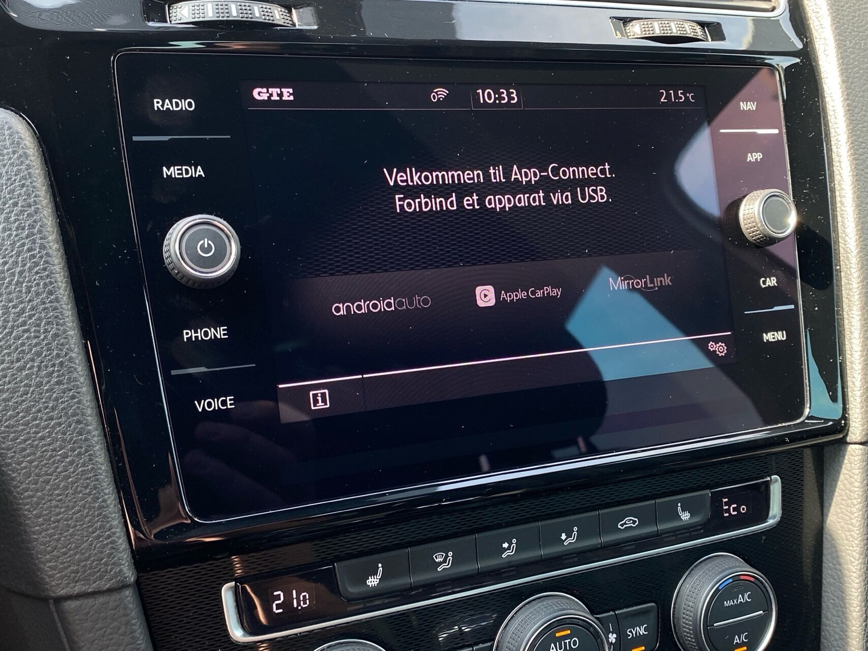Billede af VW Golf 1,4 TSI  Plugin-hybrid GTE DSG 204HK 5d 7g Aut.