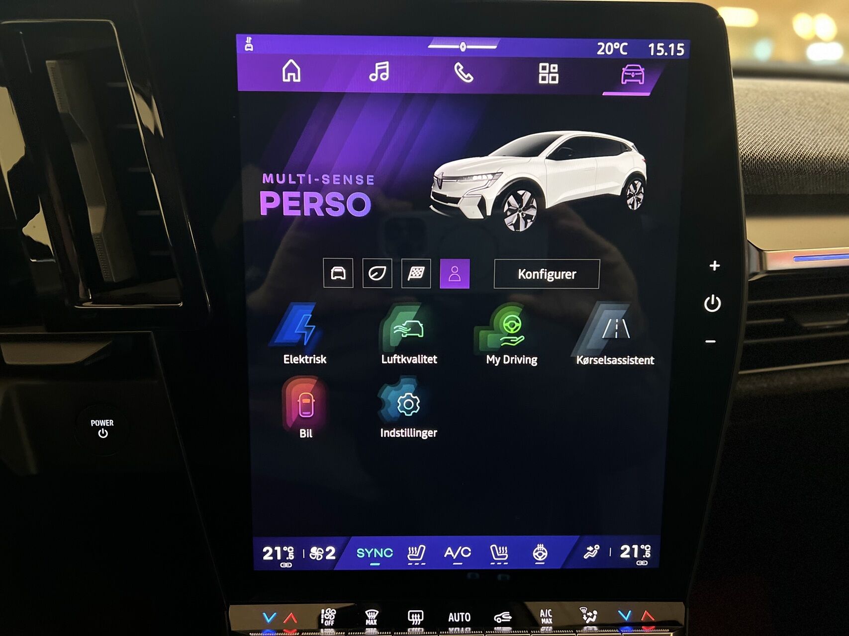 Billede af Renault Mégane E-TECH Techno Plus 220HK 5d Aut.