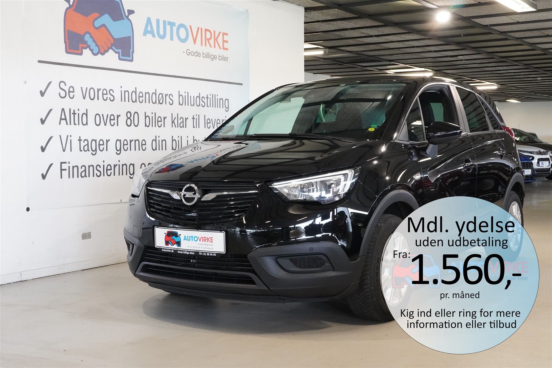 Billede af Opel Crossland X 1,2 T Enjoy Start/Stop 110HK 5d 6g Aut.