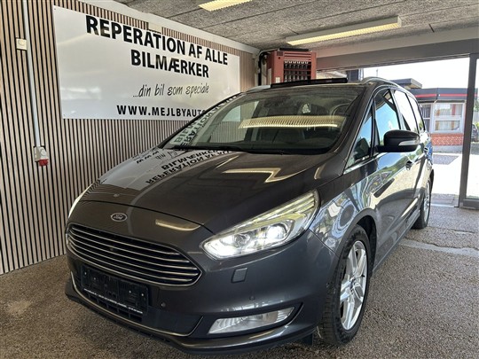 Ford Galaxy 7 Sæder 2,0 TDCi Titanium Powershift 210HK 6g Aut.