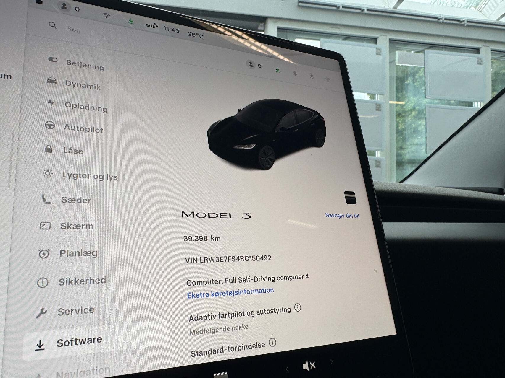 Billede af Tesla Model 3 EL 283HK Aut.