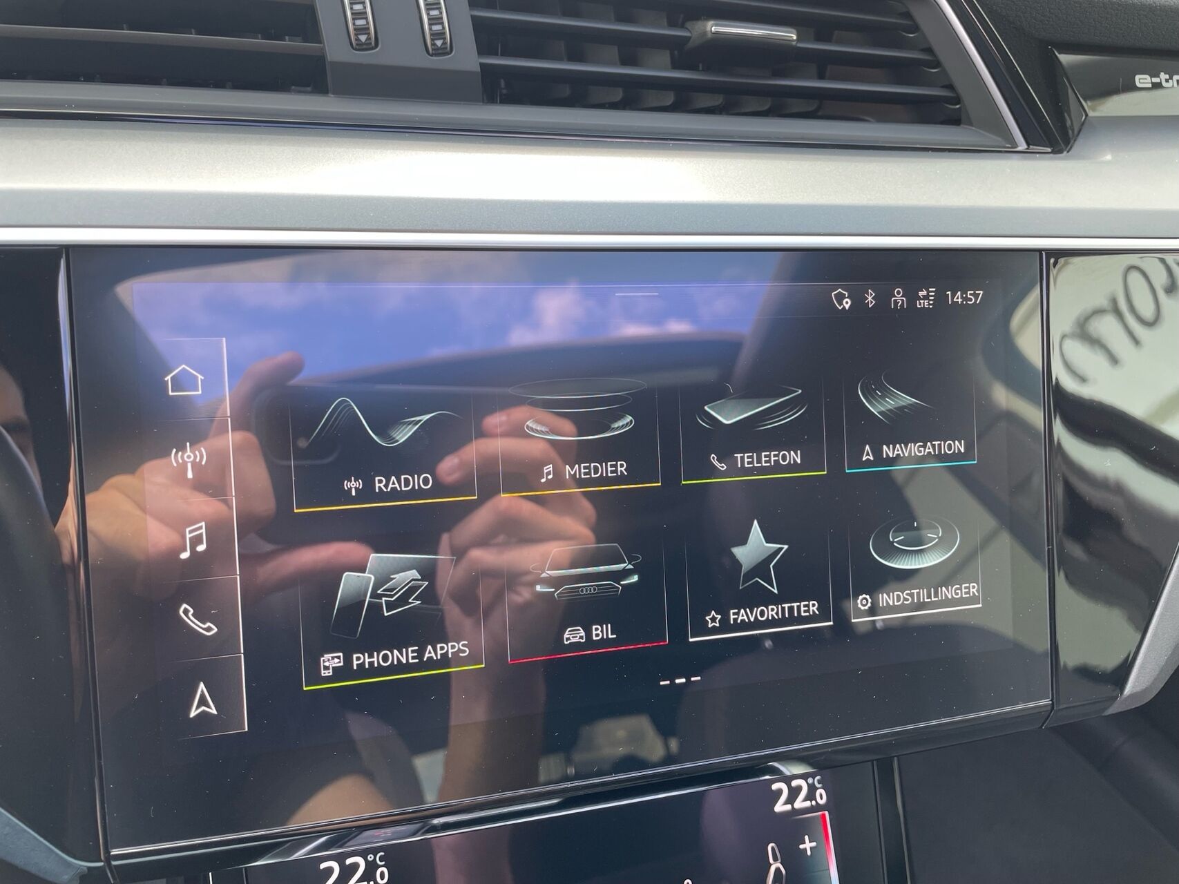 Billede af Audi E-tron 55 Advanced Quattro 408HK 5d Aut.