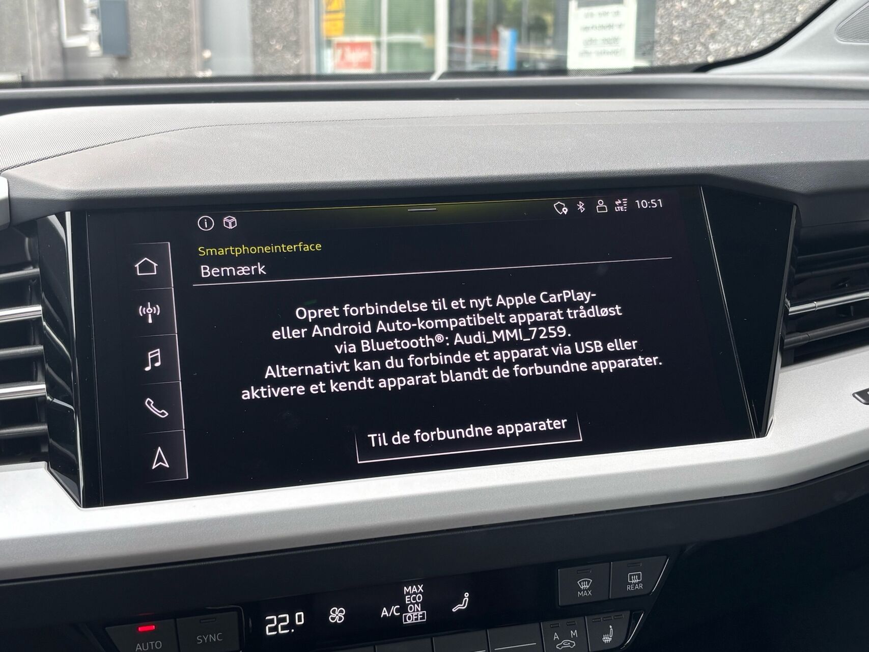 Billede af Audi Q4 Sportback 45 E-tron Attitude 286HK 5d Aut.