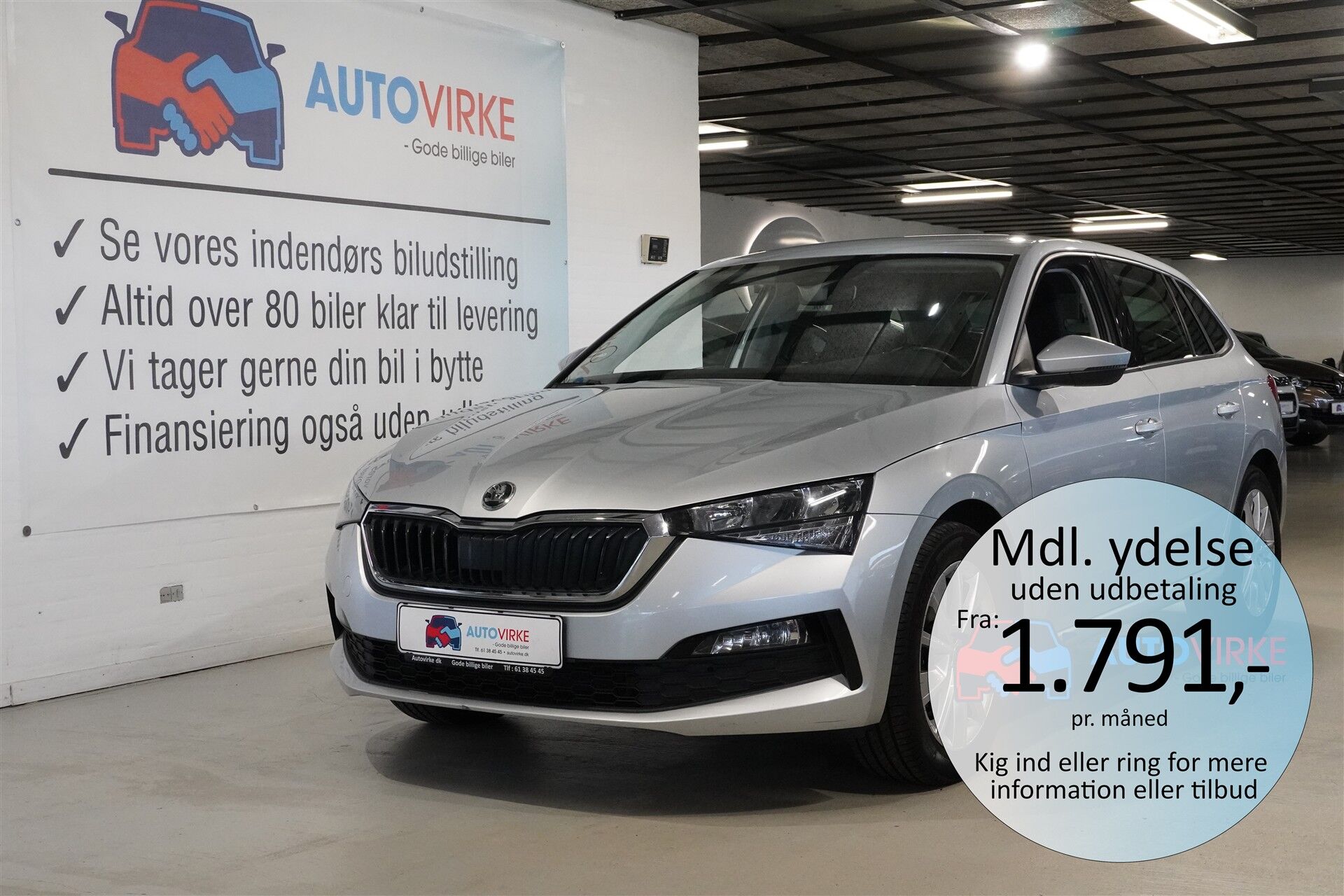 Billede af Skoda Scala 1,6 TDI AdBlue Ambition DSG 115HK 5d 7g Aut.