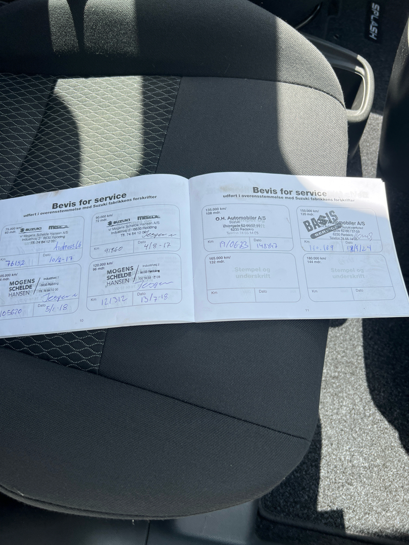 Billede af Suzuki Splash 1,2 16V GLS A/C 94HK 5d