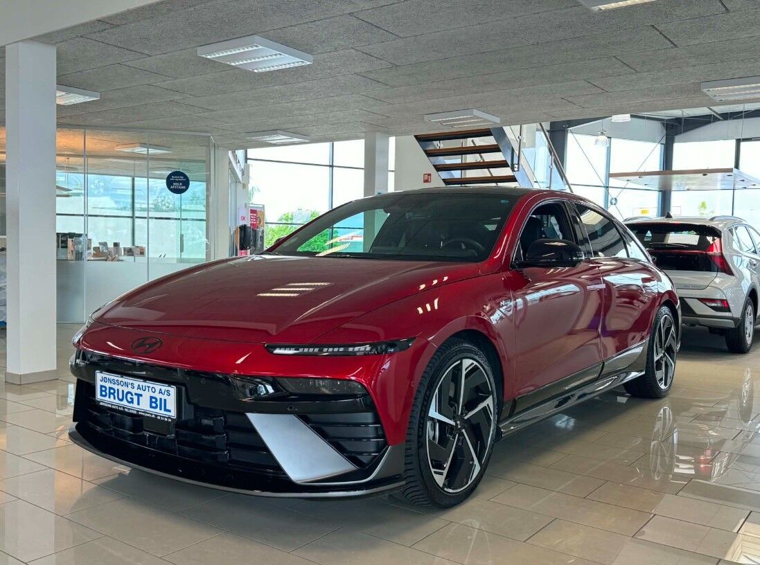 Billede af Hyundai Ioniq 6 Electric 84 kWh N-line+ 4WD 325HK Aut.