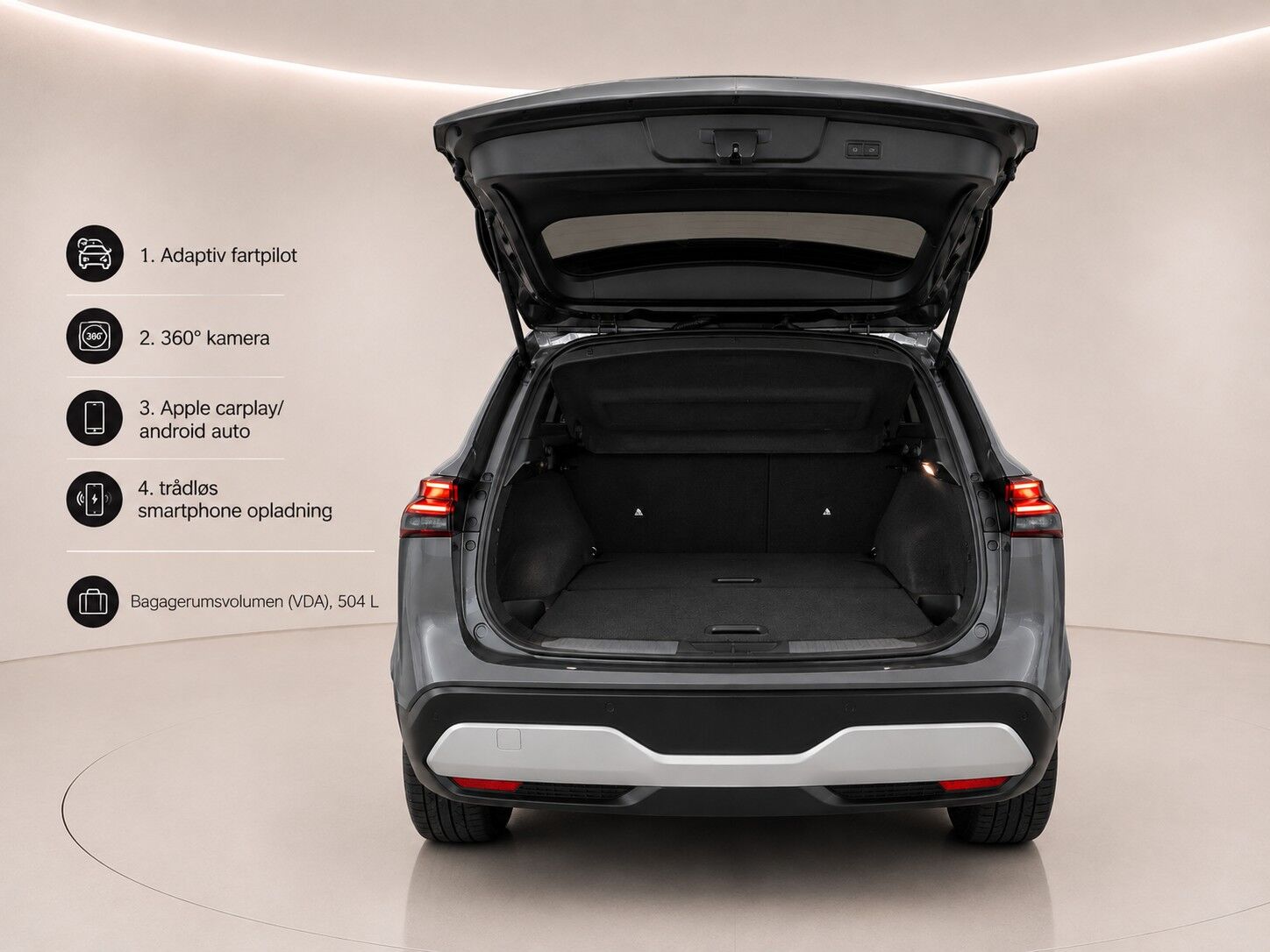 Billede af Nissan Qashqai 1,3 MHEV  Mild hybrid N-Connecta X-Tronic 158HK 5d 7g Aut.