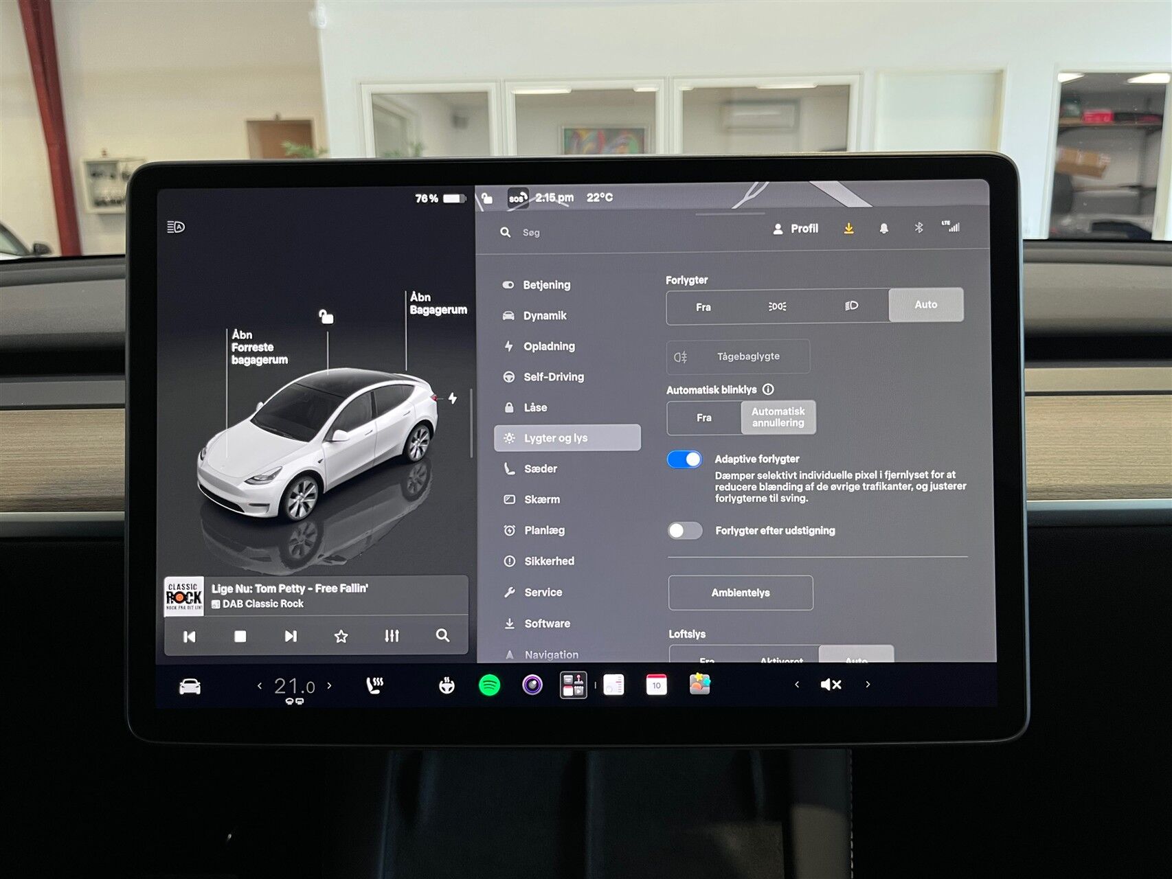 Billede af Tesla Model Y EL RWD 299HK 5d Aut.