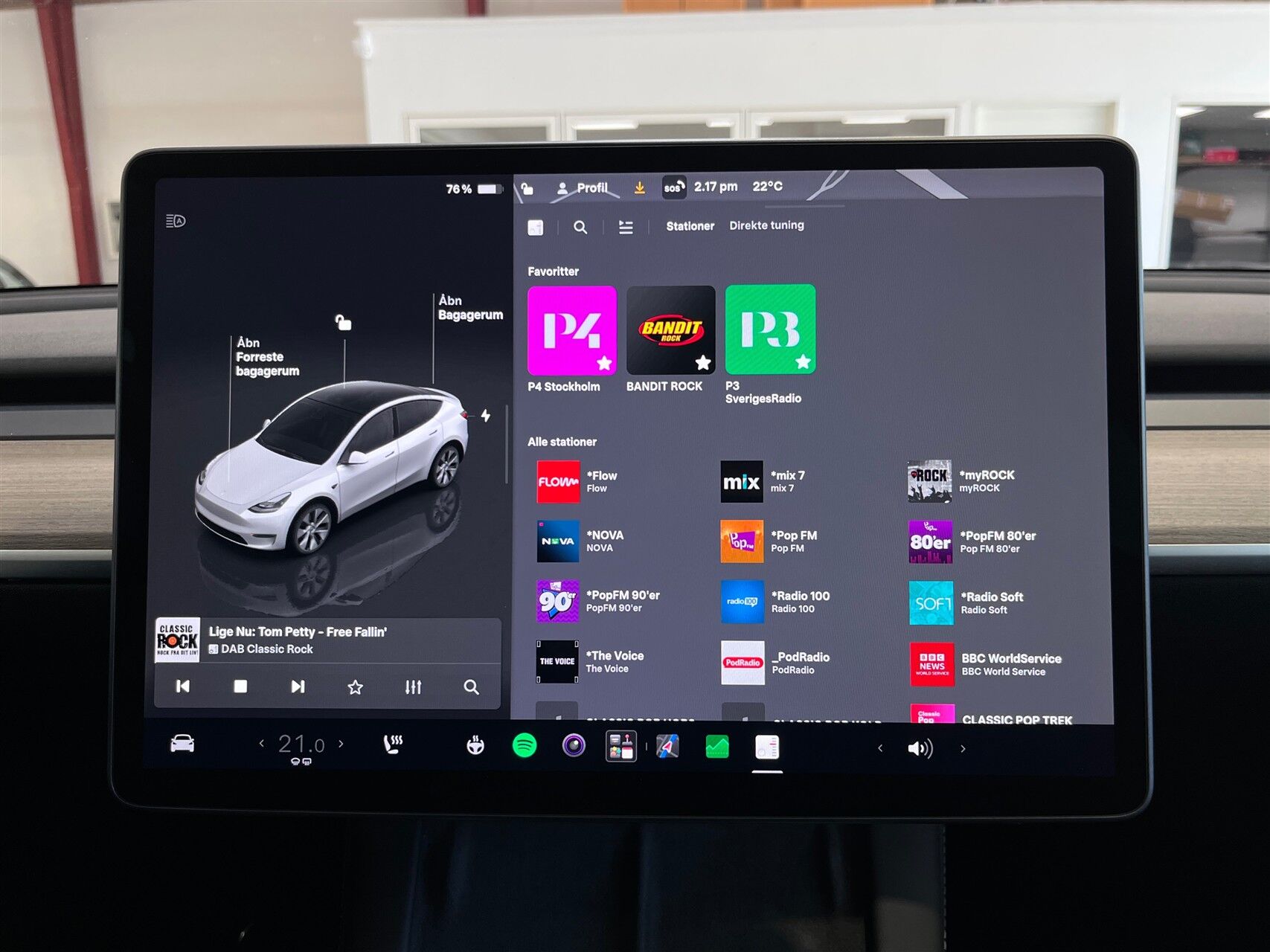 Billede af Tesla Model Y EL RWD 299HK 5d Aut.