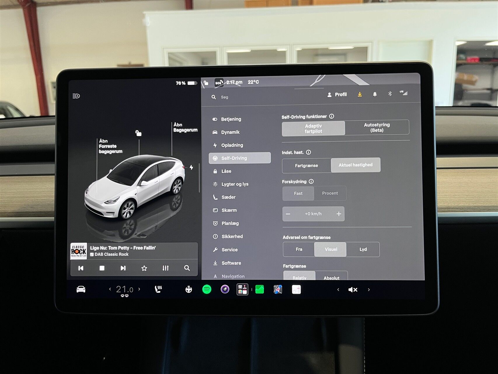 Billede af Tesla Model Y EL RWD 299HK 5d Aut.