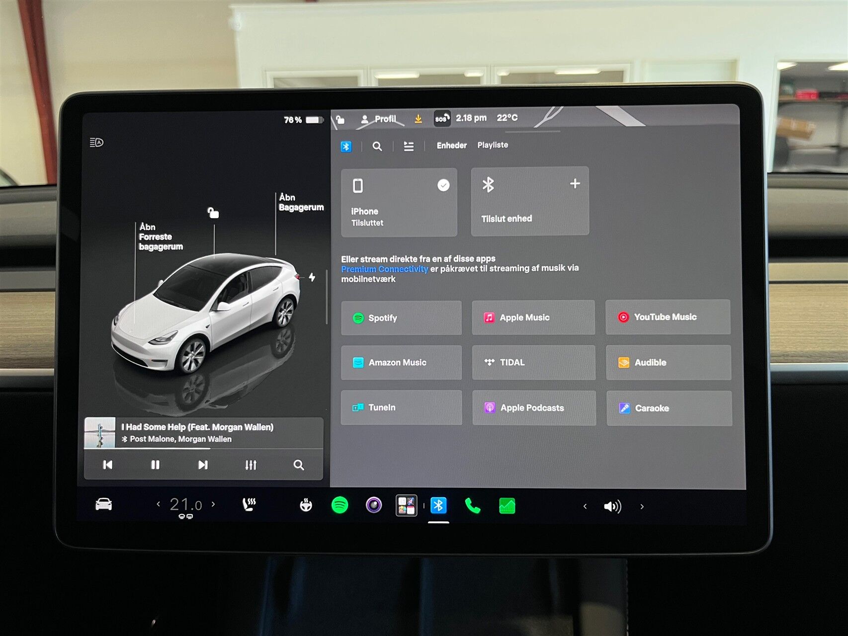 Billede af Tesla Model Y EL RWD 299HK 5d Aut.