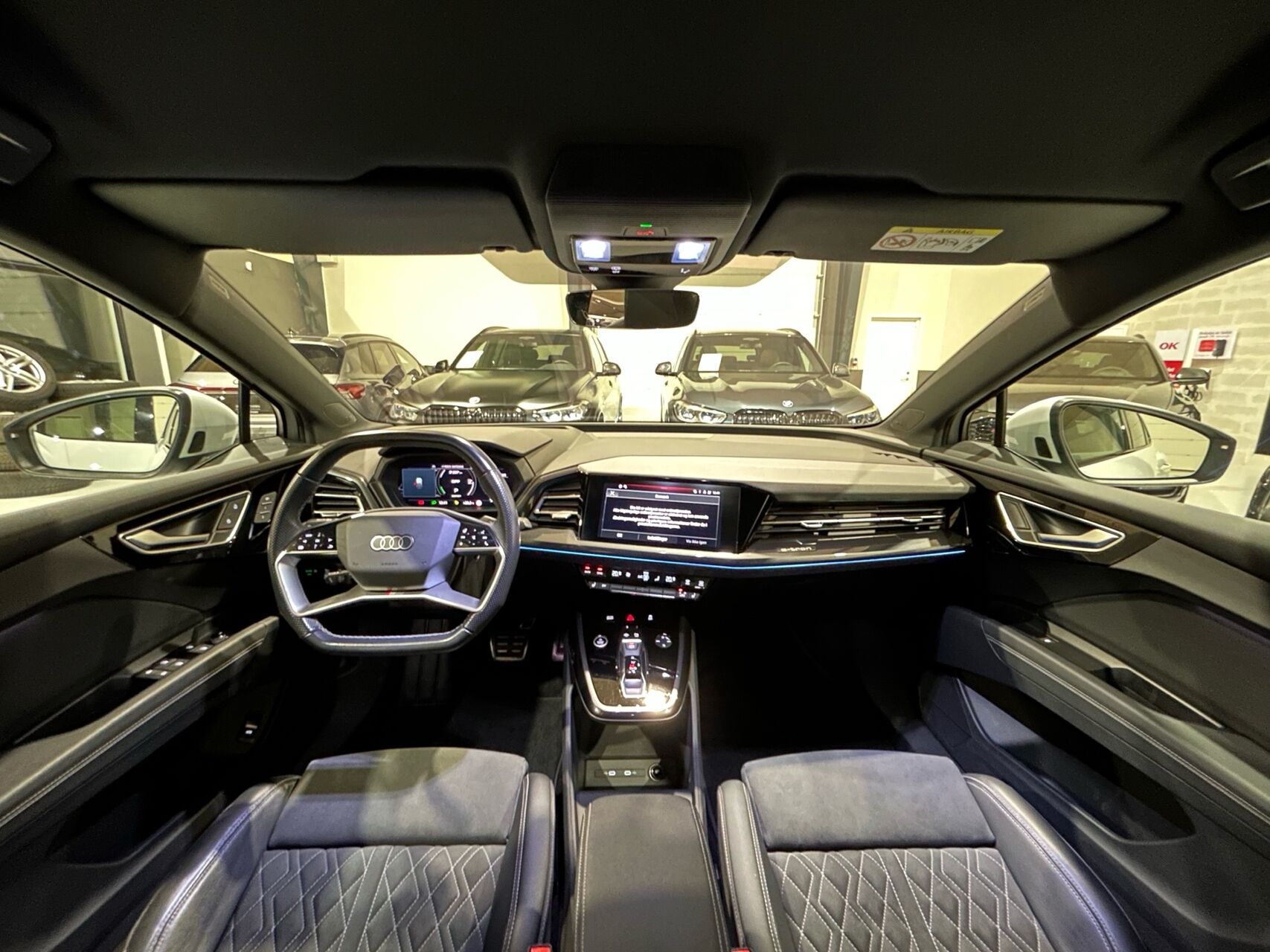 Billede af Audi Q4 Sportback 40 E-tron S Line 204HK 5d Aut.