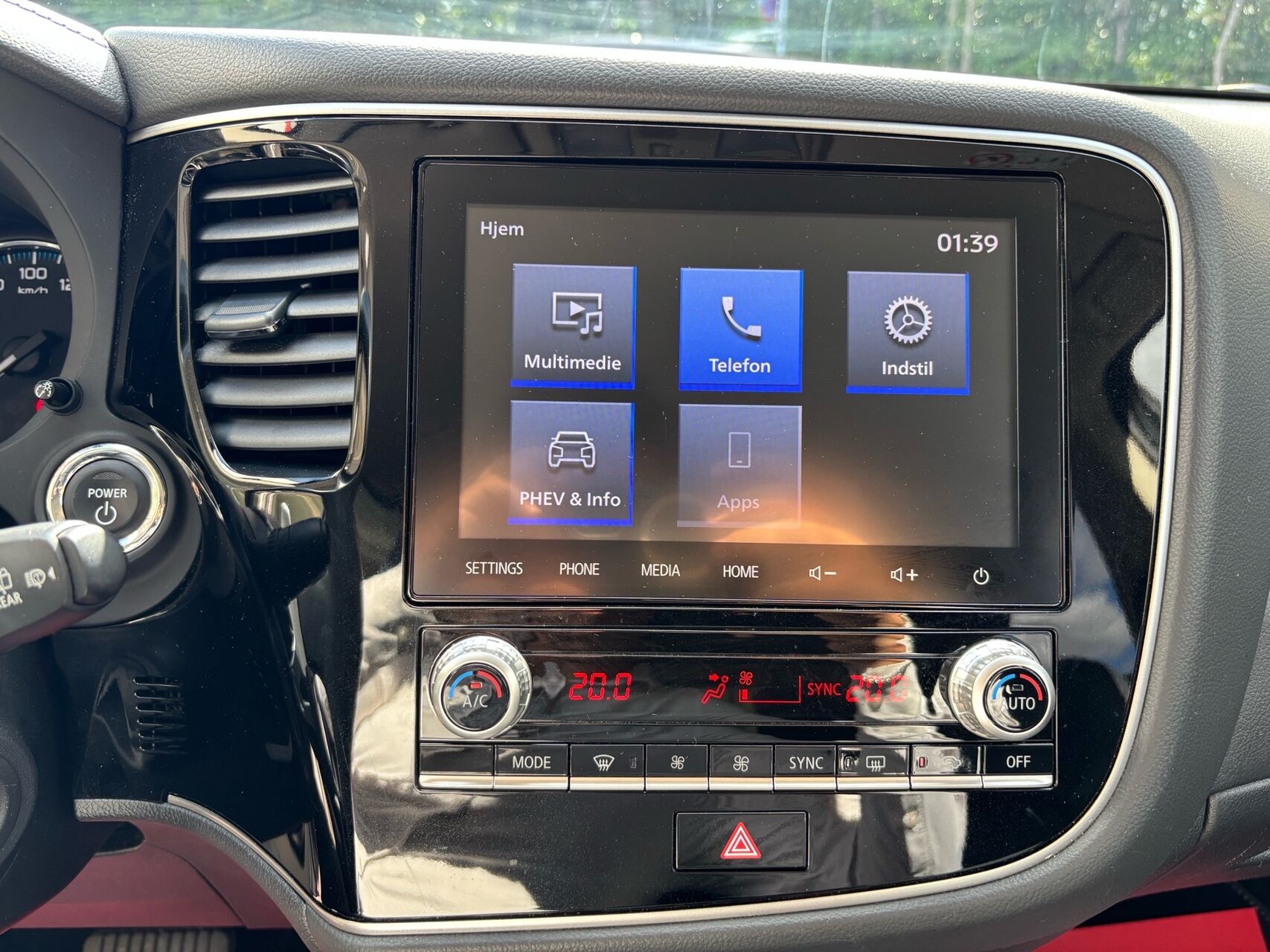 Billede af Mitsubishi Outlander 2,4 PHEV  Plugin-hybrid Intense 4WD 224HK 5d 6g Trinl. Gear