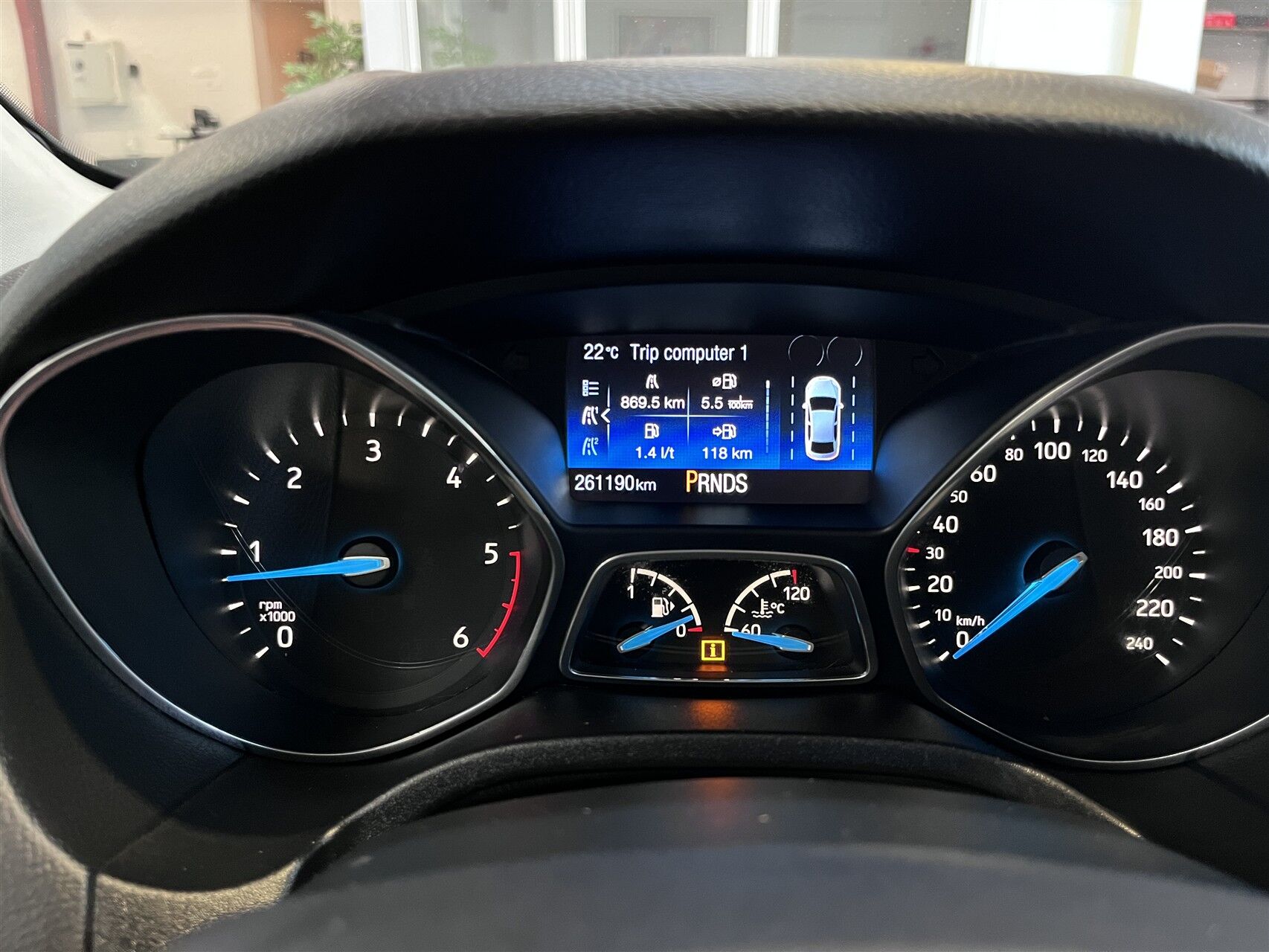 Billede af Ford Focus 1,5 EcoBlue Titanium 120HK 5d 8g Aut.