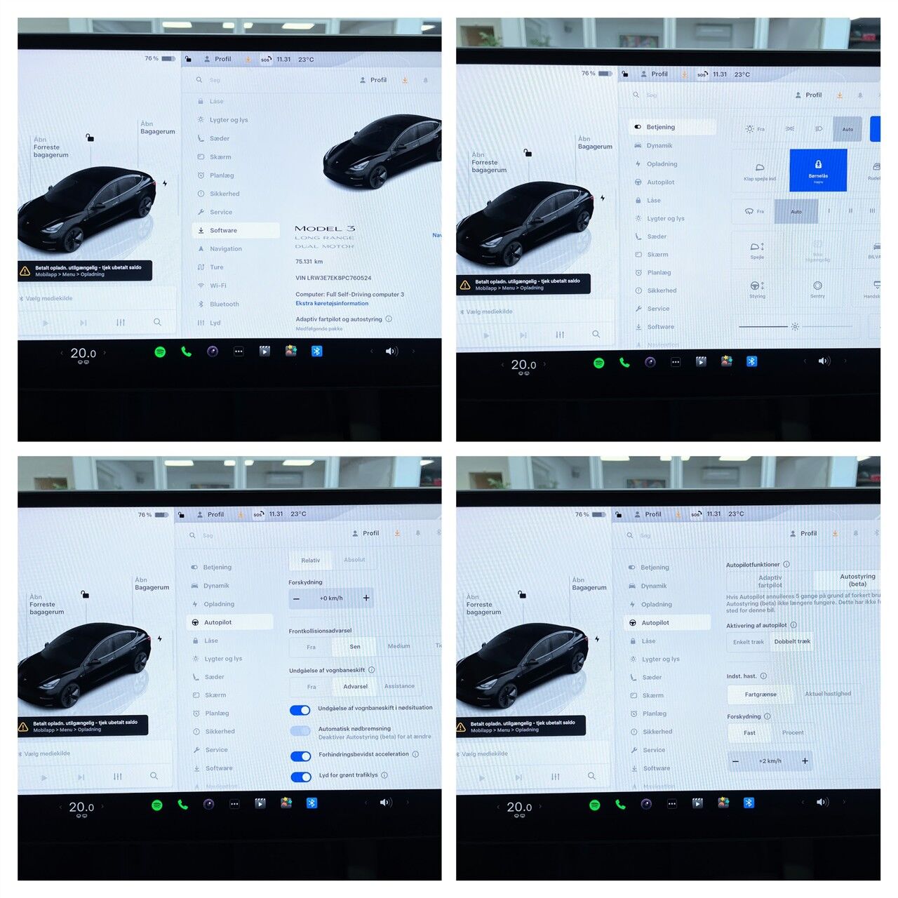 Billede af Tesla Model 3 EL Long Range AWD 498HK Aut.