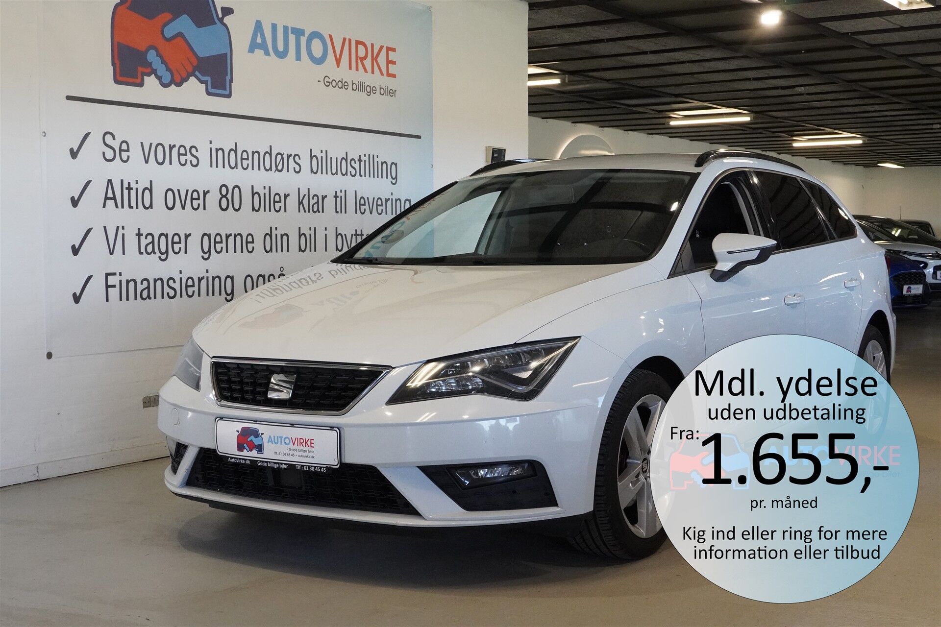 Billede af Seat Leon Sportstourer 1,6 TDI Style DSG 115HK Stc 7g Aut.