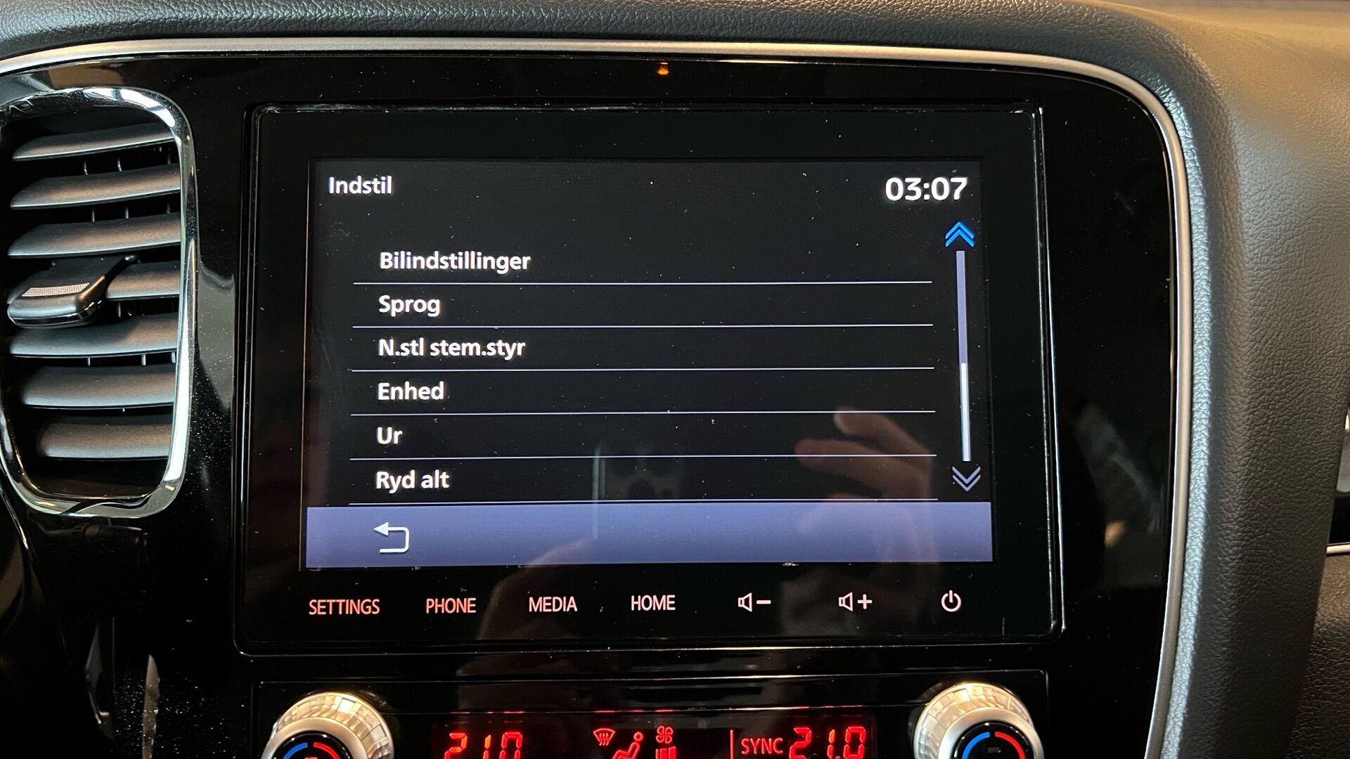 Billede af Mitsubishi Outlander 2,4 PHEV  Plugin-hybrid Limited 4WD 224HK 5d 6g Trinl. Gear